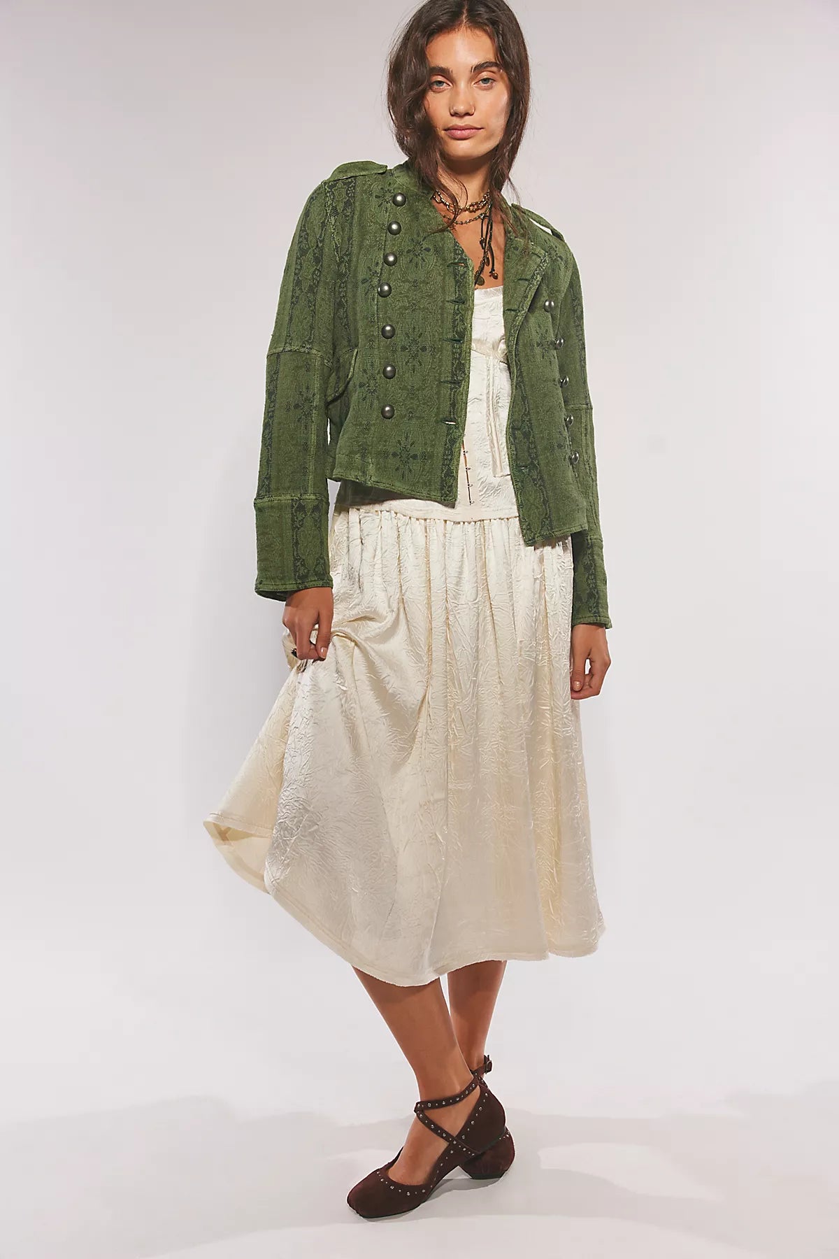 Lotty Jacquard Band Jacket