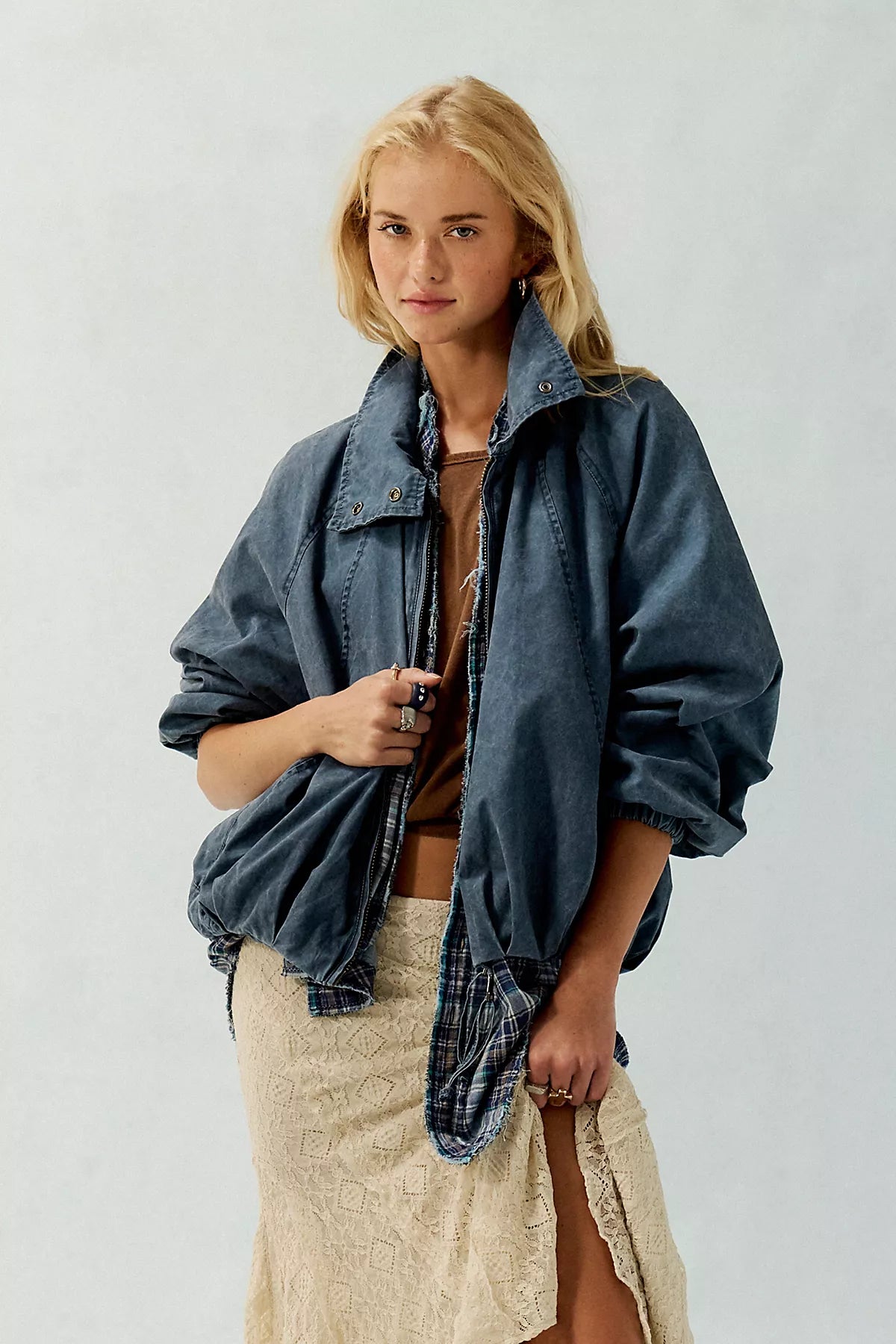 Chelsea Funnel-Neck Jacket