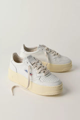 Autry Medalist Platform Low-Top Sneakers