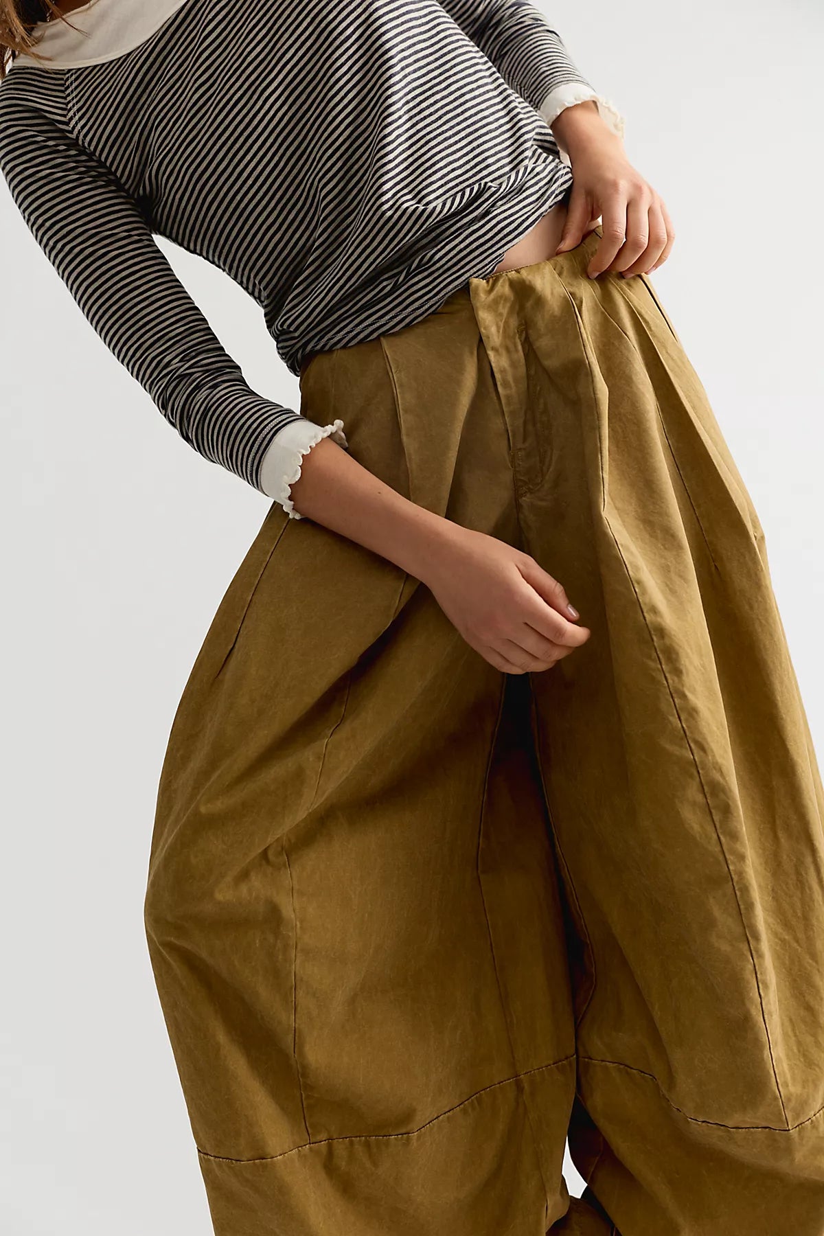 Concrete Solid Trousers