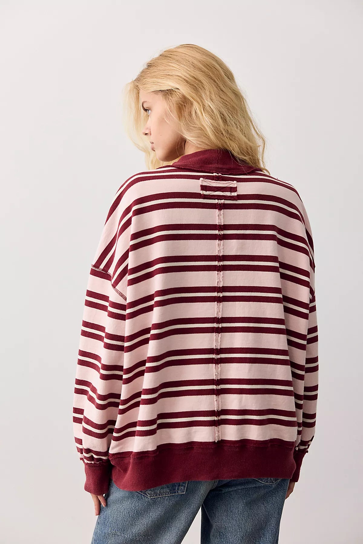 Palm Springs Striped Pullover