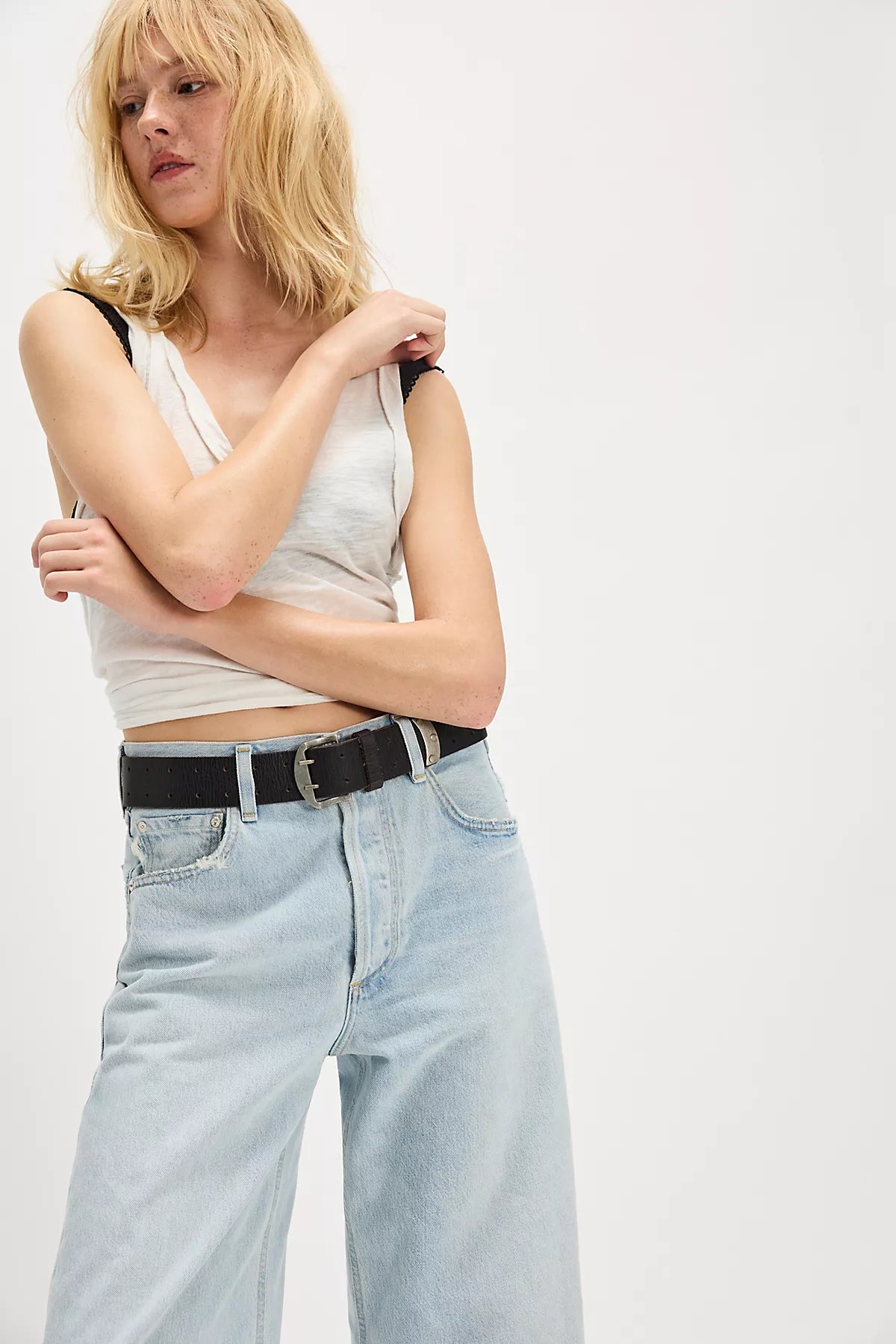 Citizens of Humanity Ayla Raw Hem Crop Jeans