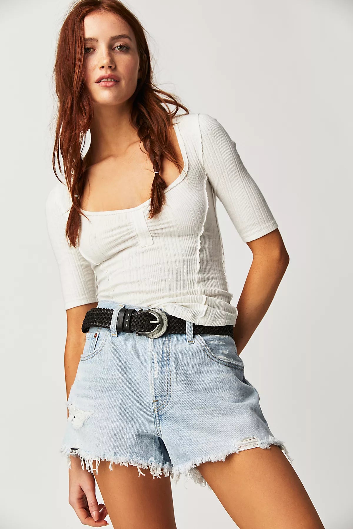 Levi’s 501 High-Rise Denim Shorts