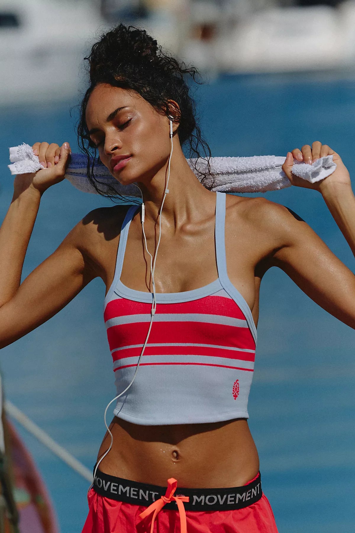 All Clear Striped Cami