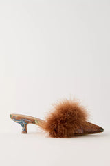 Gemma Fluff Kitten Heels
