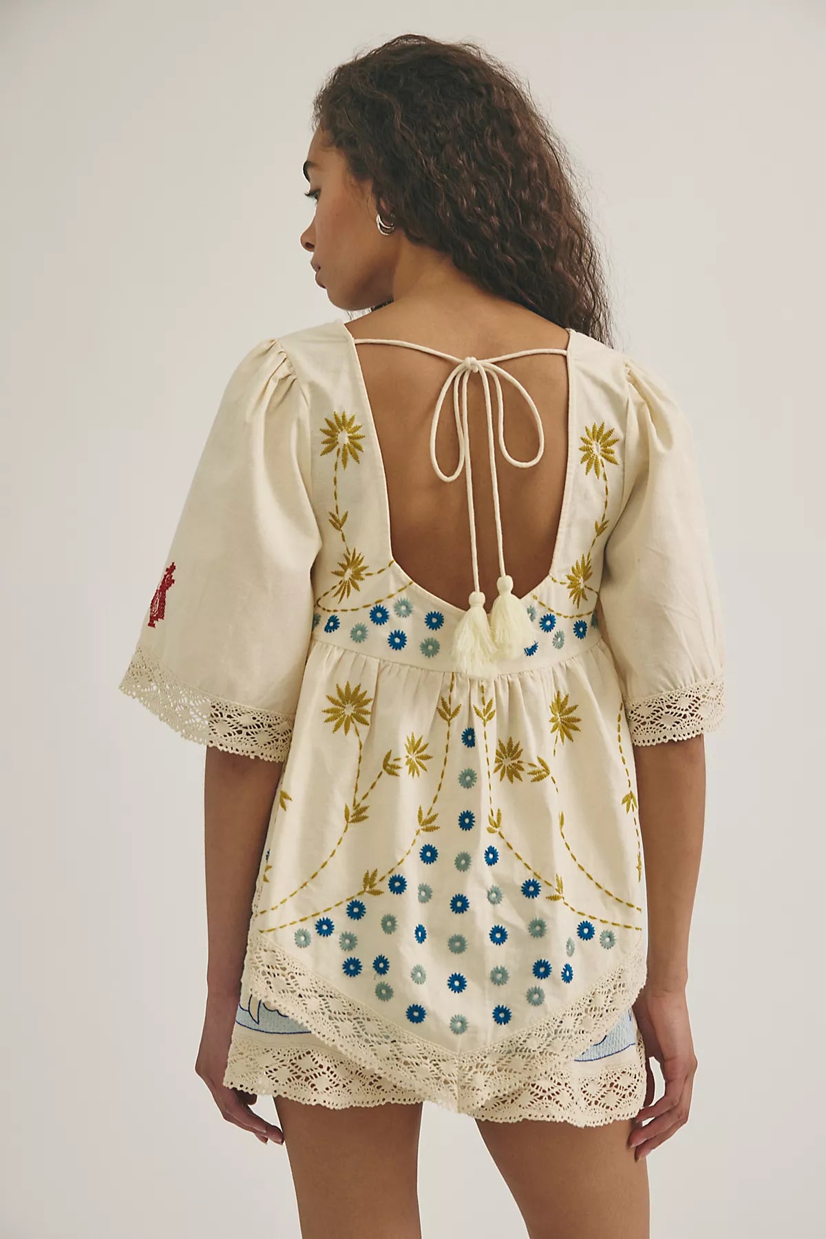 Fairytale In The Mossy Forest Babydoll Tunic
