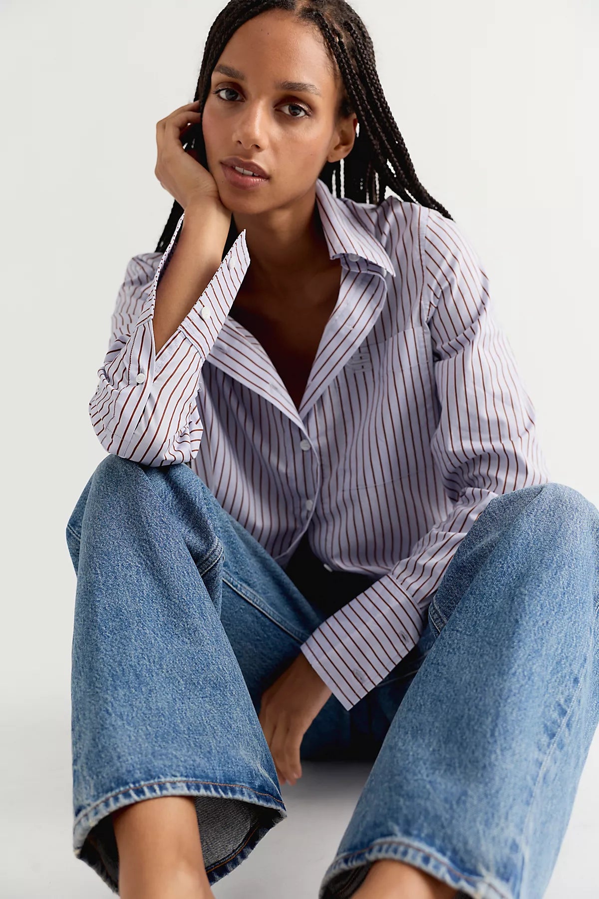AGOLDE Low-Rise Loose Jeans