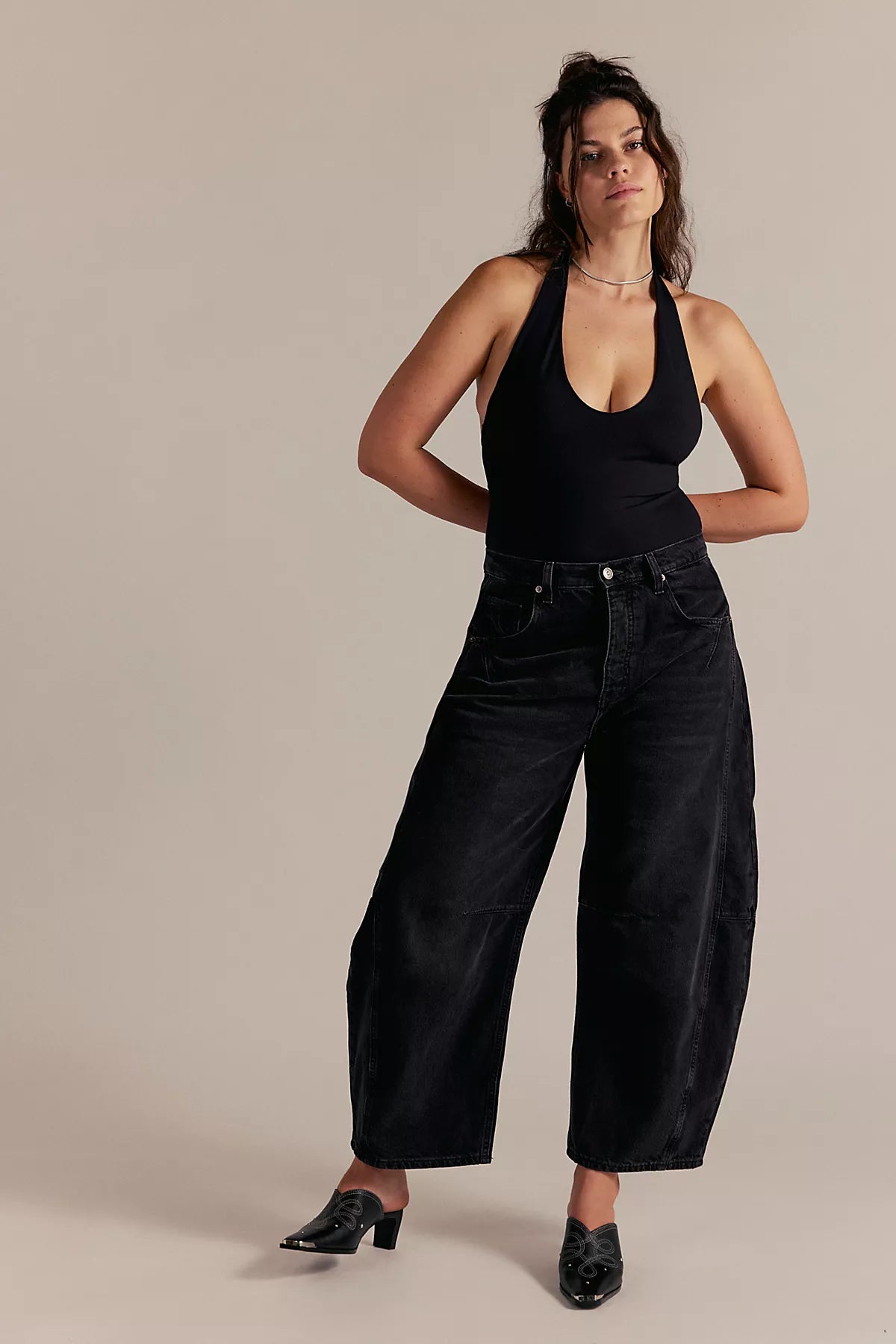 We The Free CRVY Venus Barrel Jeans
