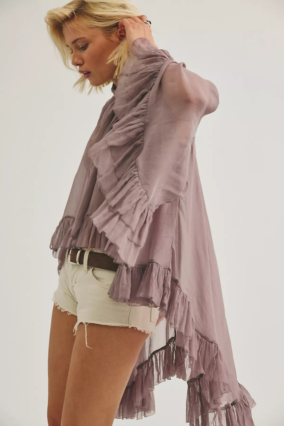 Full Sleeve Frill Top