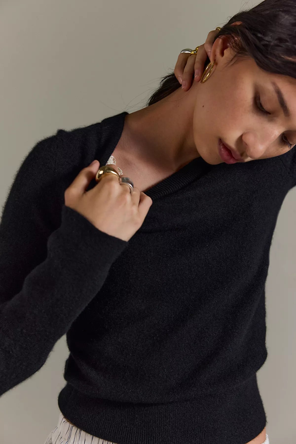 Malibu Cashmere Crewneck Sweater