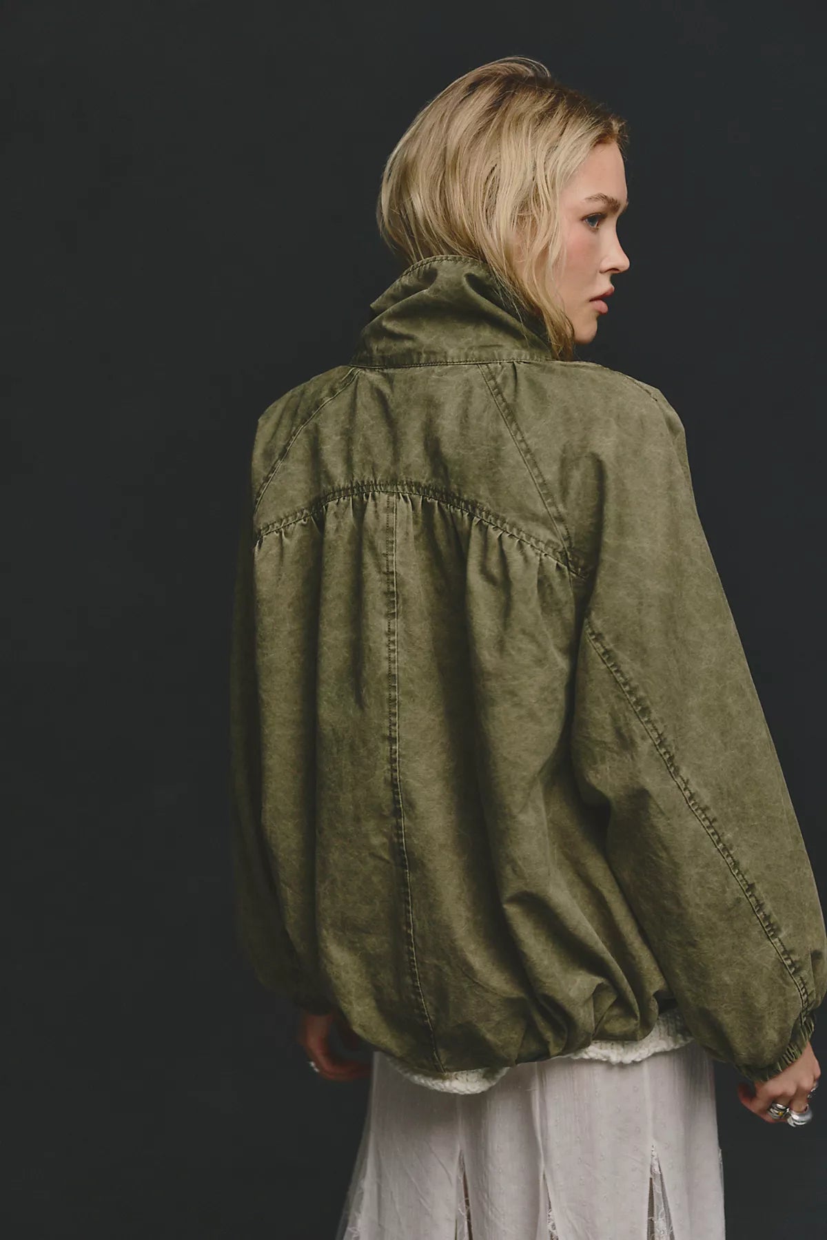 Chelsea Funnel-Neck Jacket