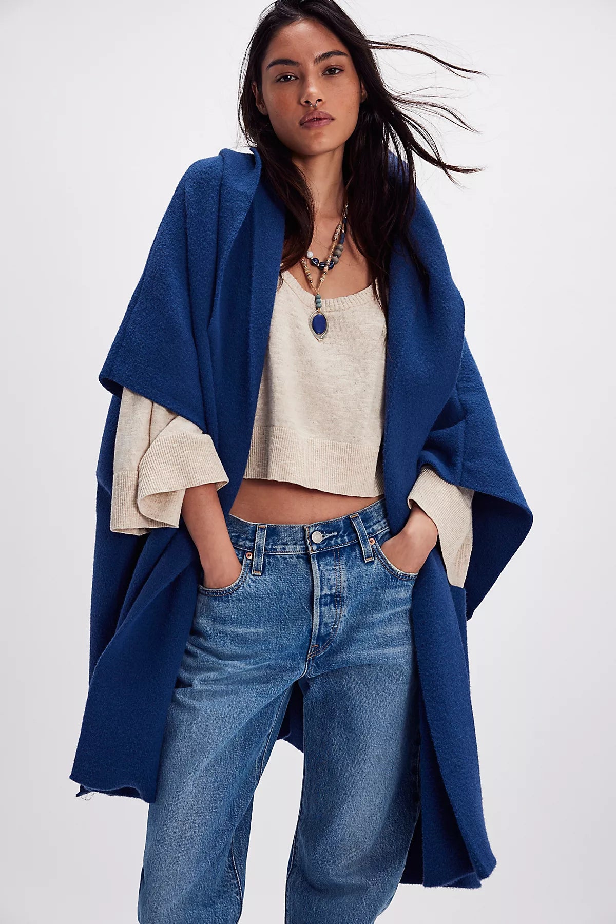 All I Need Cozy Hooded Duster
