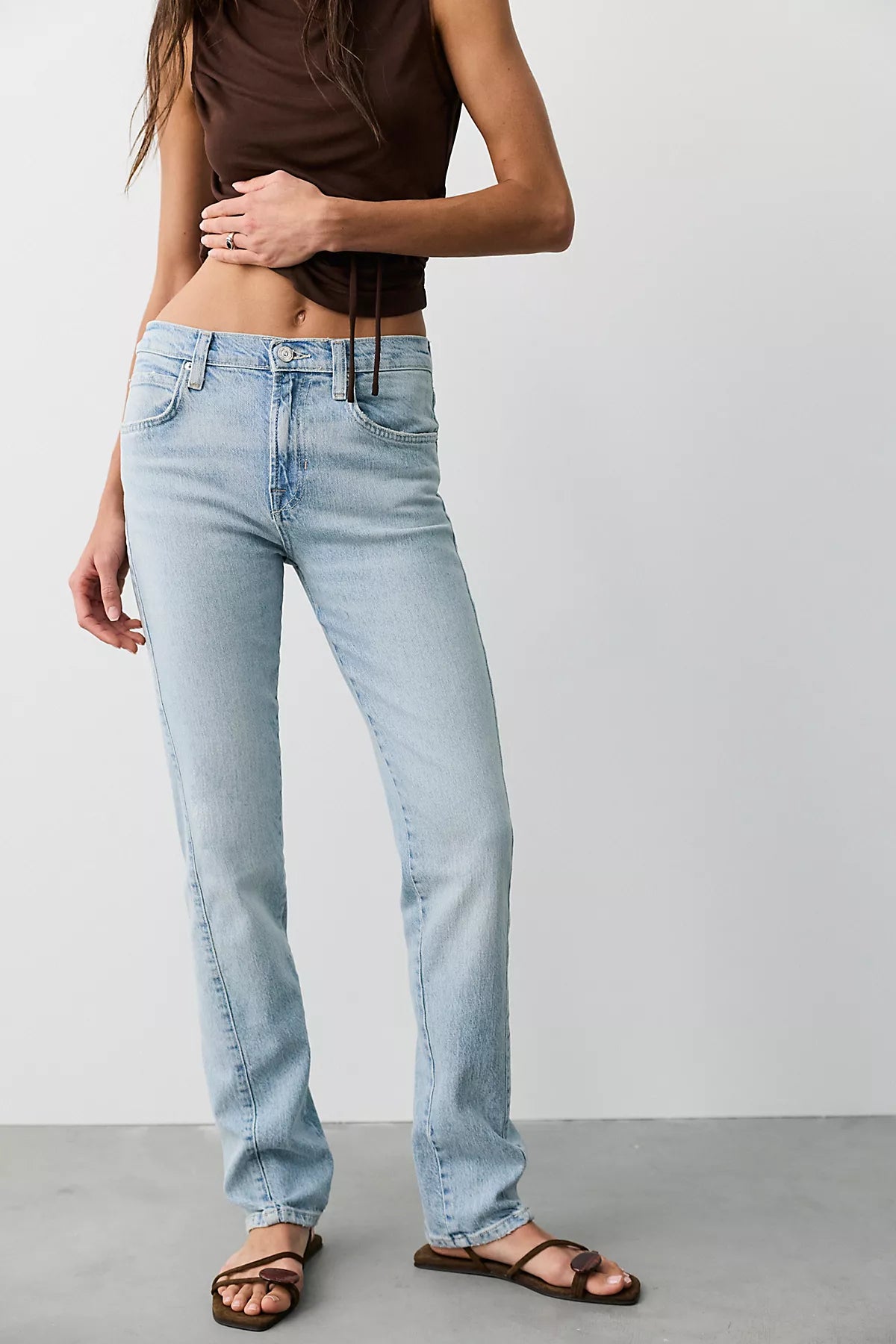 We The Free Edie High-Rise Tapered Jeans
