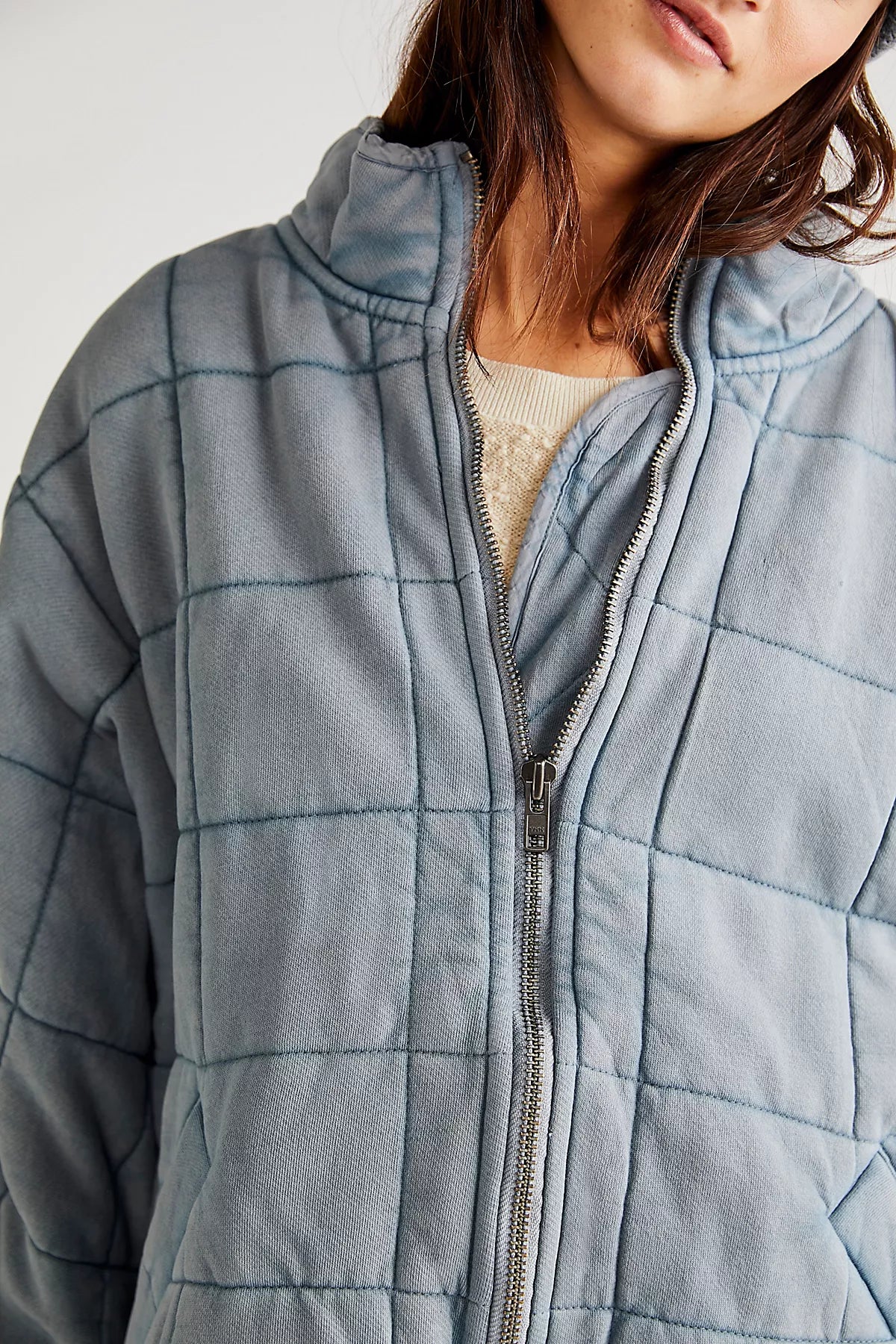 Dolman Quilted Knit Jacket