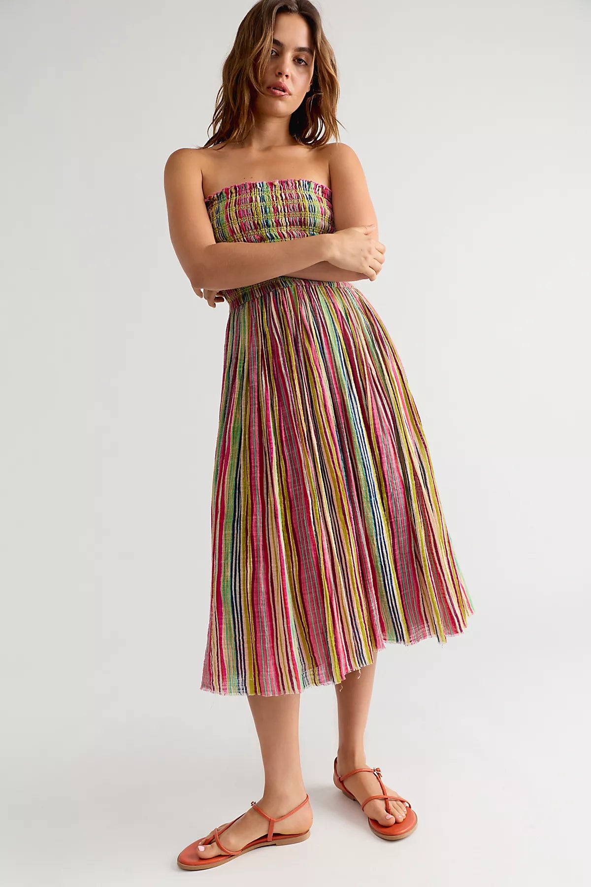 FP One Ravenna Printed Convertible Maxi Skirt