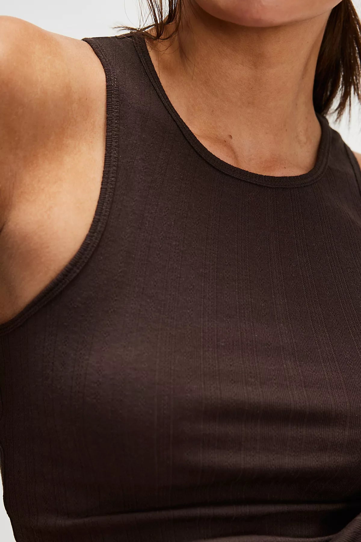 Fresh In Love Pointelle Tank
