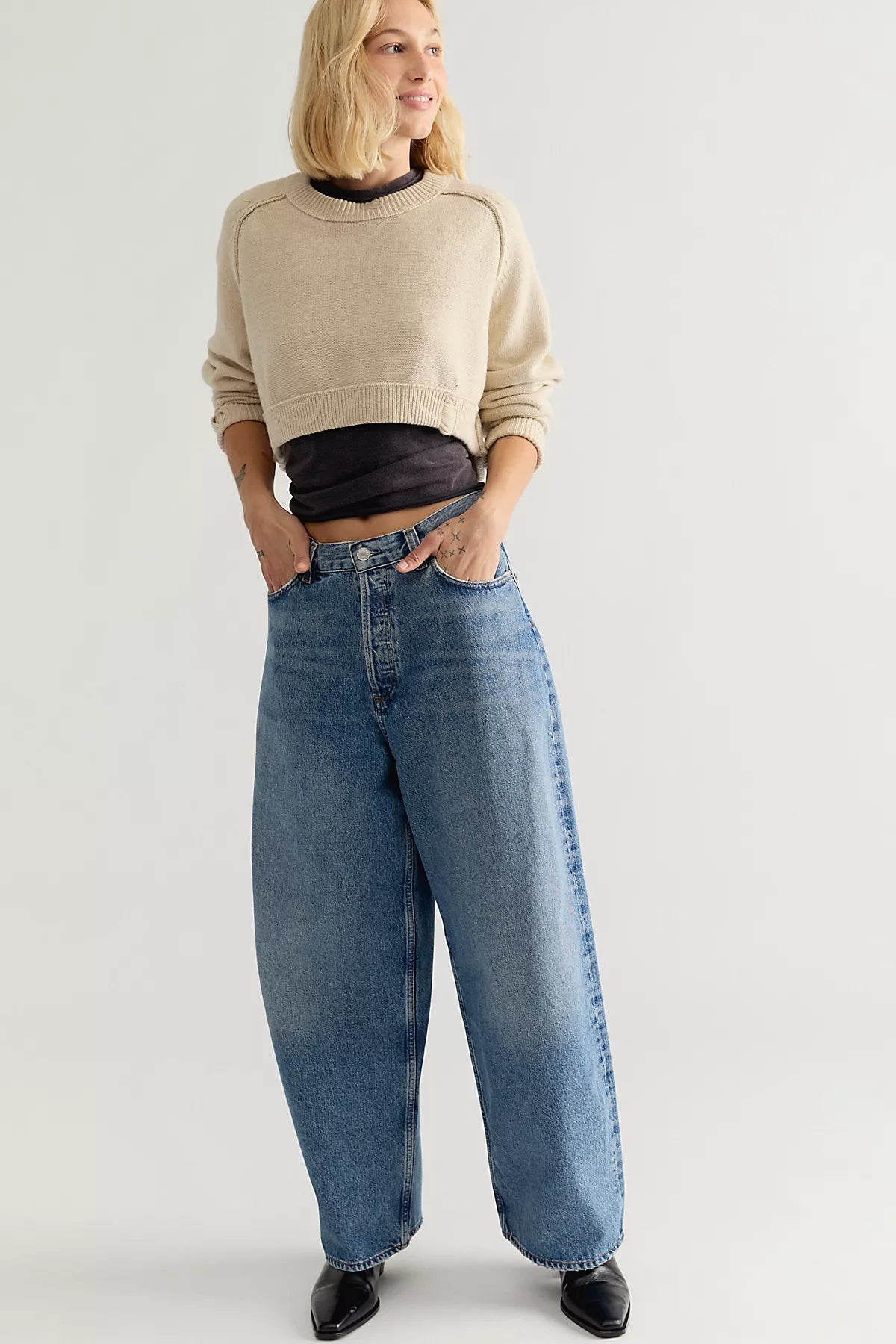 AGOLDE Rounded Baggy Jeans