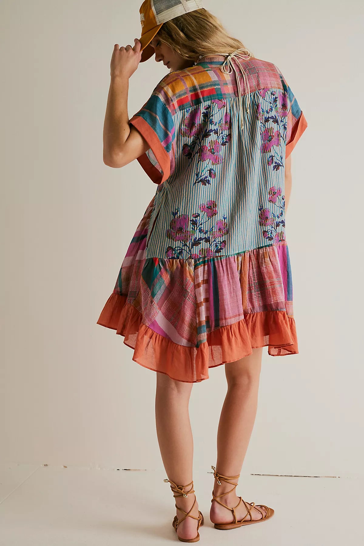 Agnes Printed Mini Dress