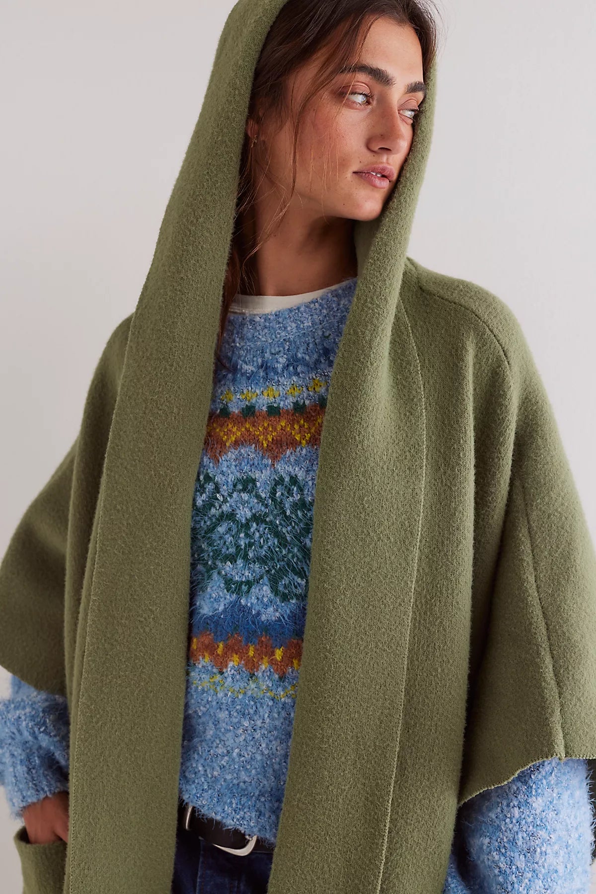 All I Need Cozy Hooded Duster