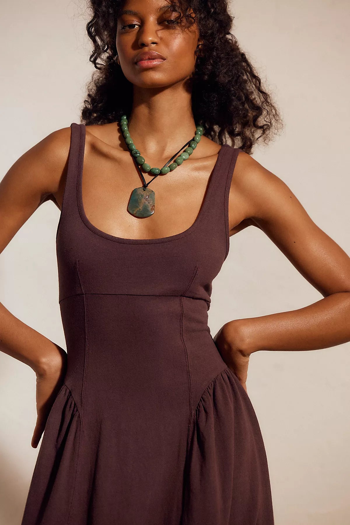 Elsa Cotton Midi Dress