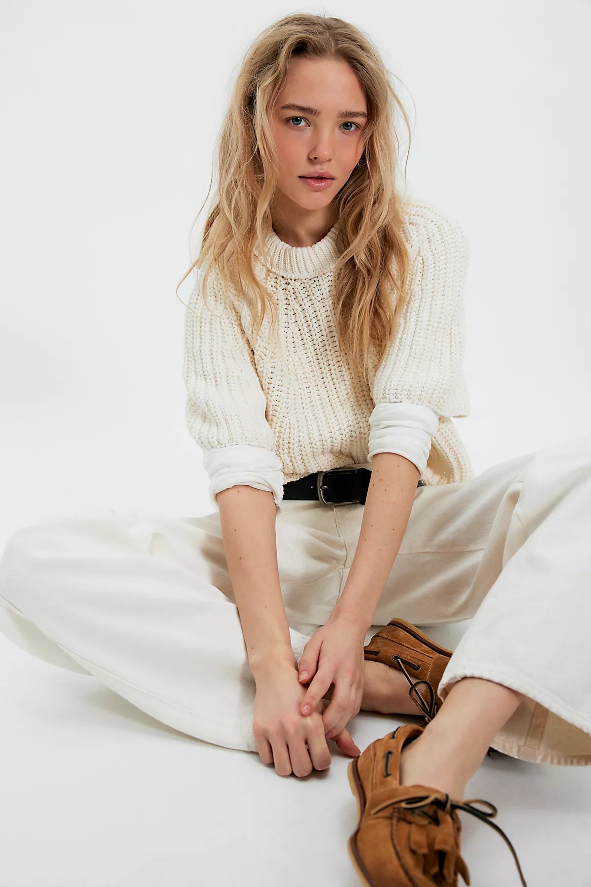 Amy Cotton Sweater Tee