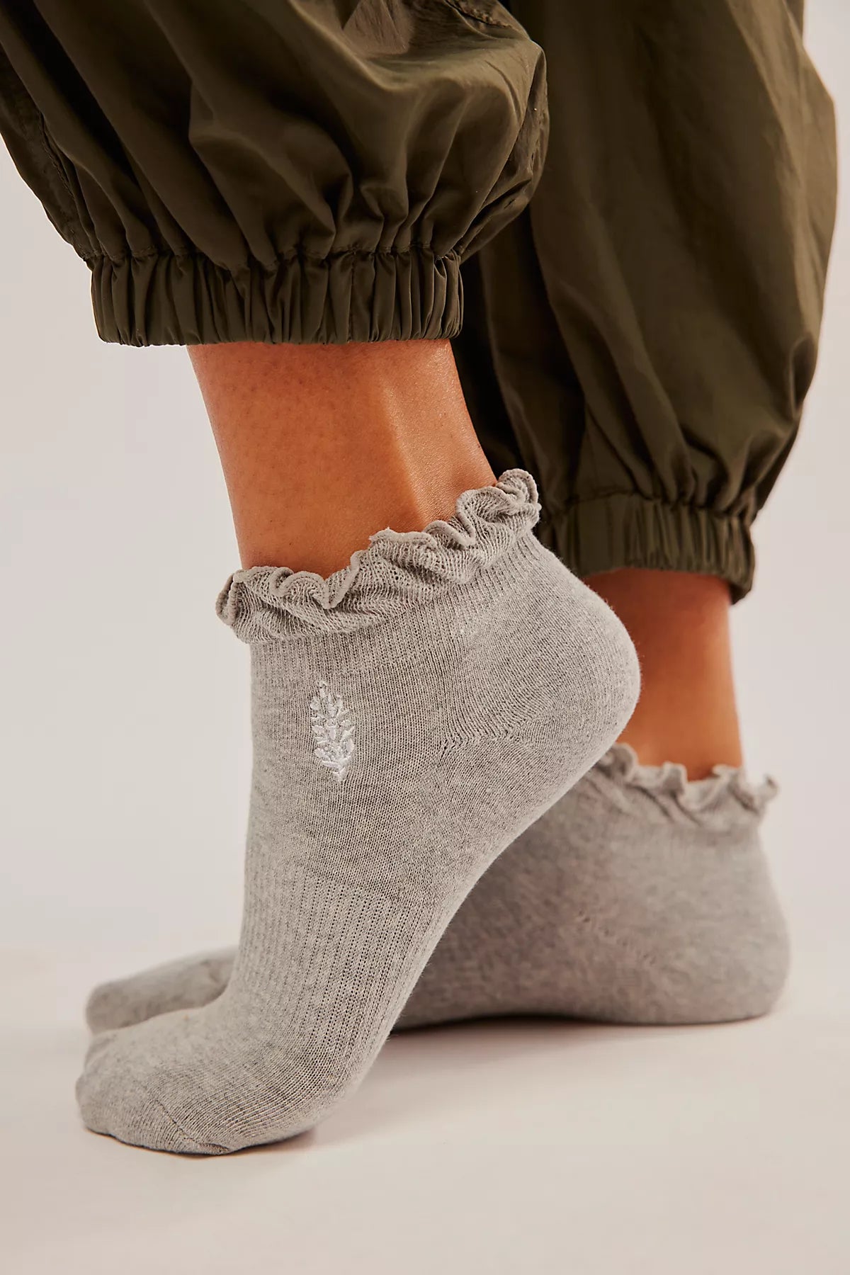 FP Movement Ruffle Sneaker Sock 2-Pack