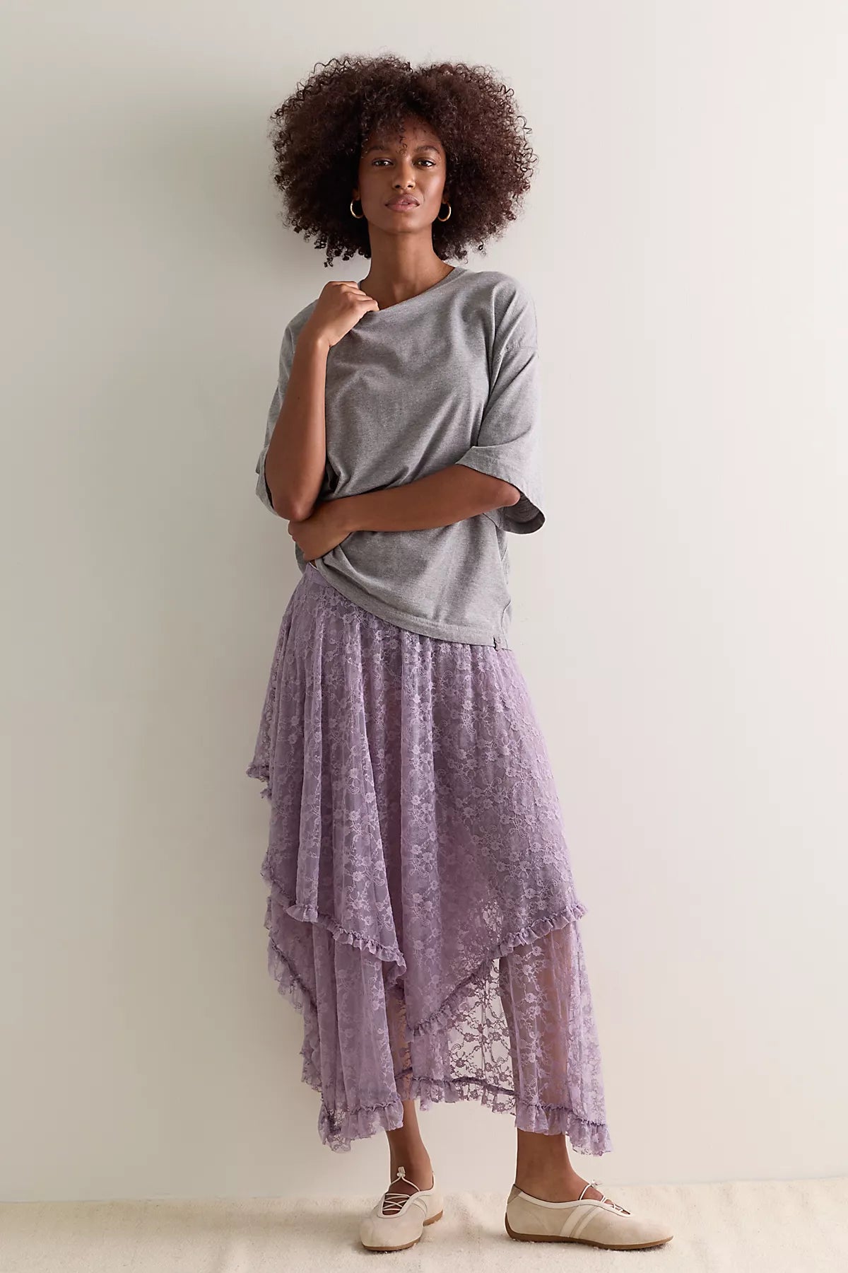 French Courtship Maxi Slip Skirt
