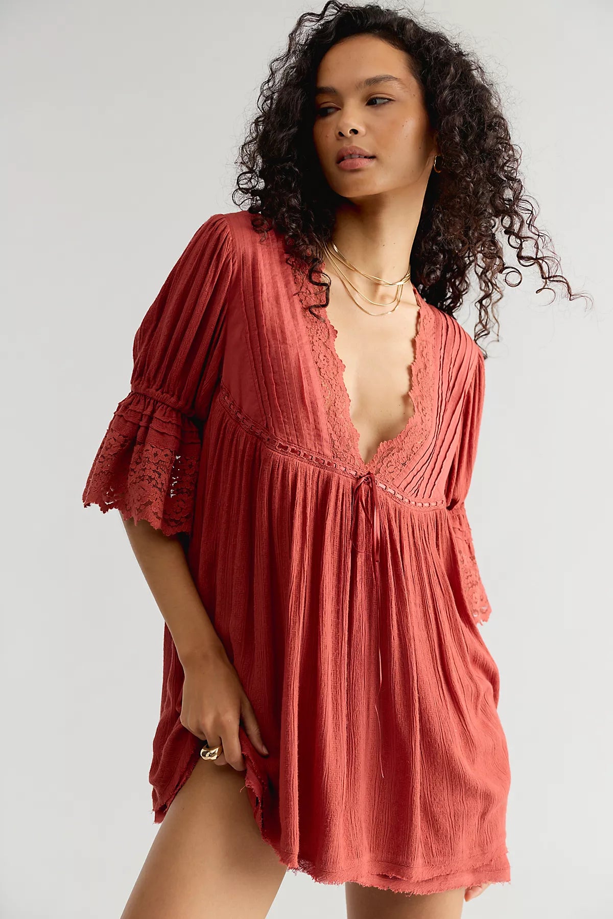 Angel Wings Mini Dress
