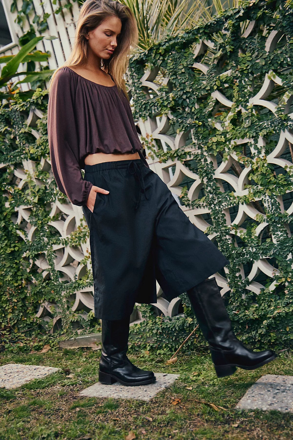 Menorca Slouchy Capris