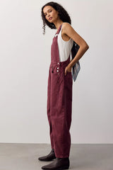 We The Free Good Luck Barrel Overalls
