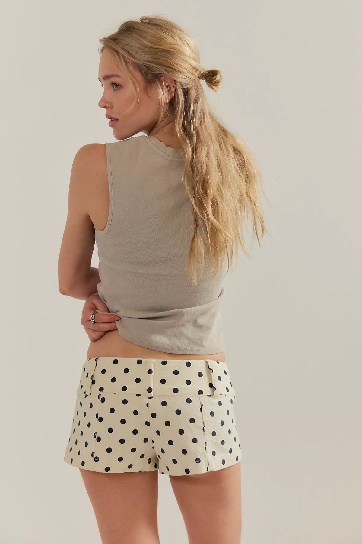 Ana Printed Micro Shorts