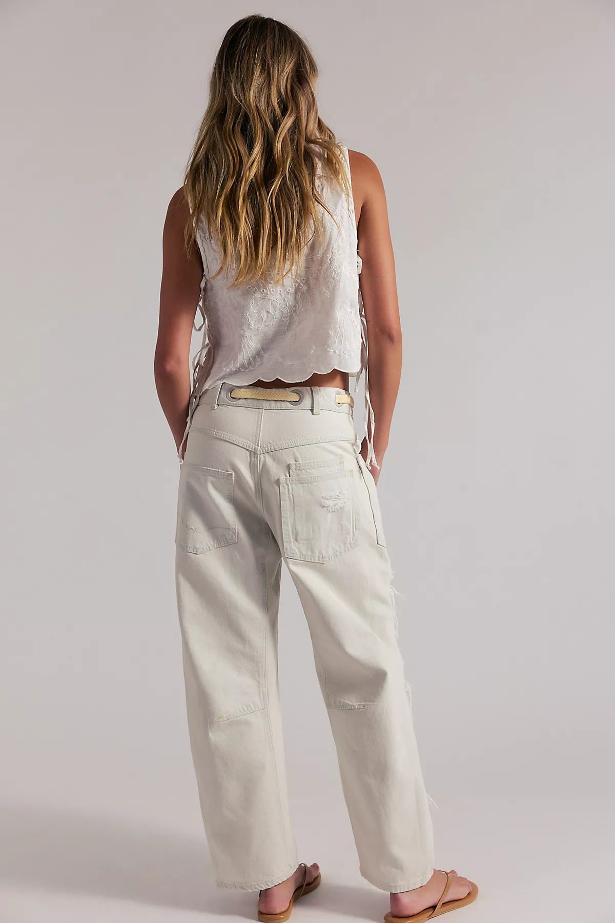 We The Free Moxie Pull-On Barrel Jeans