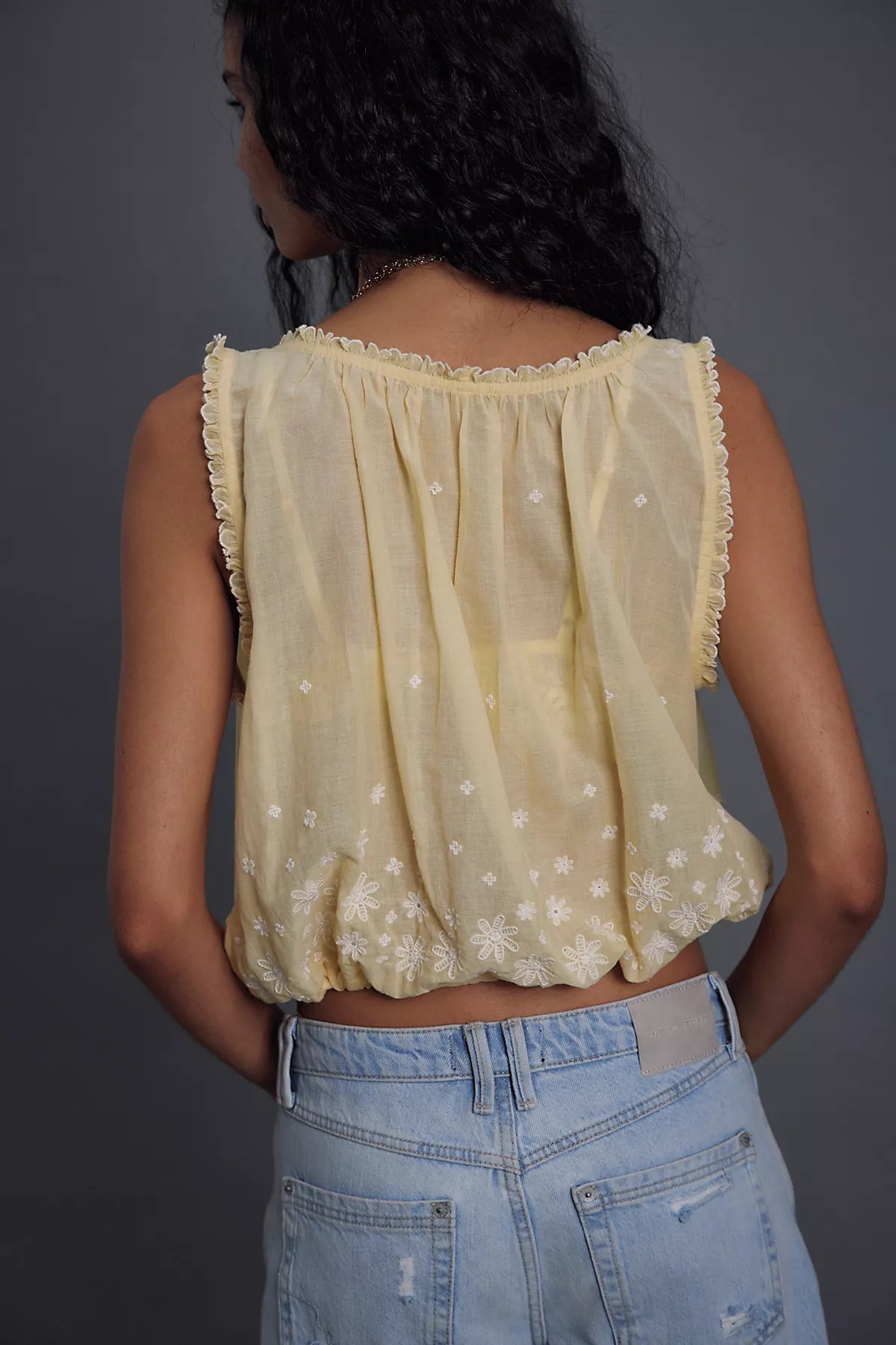 Cherry Scallop Top
