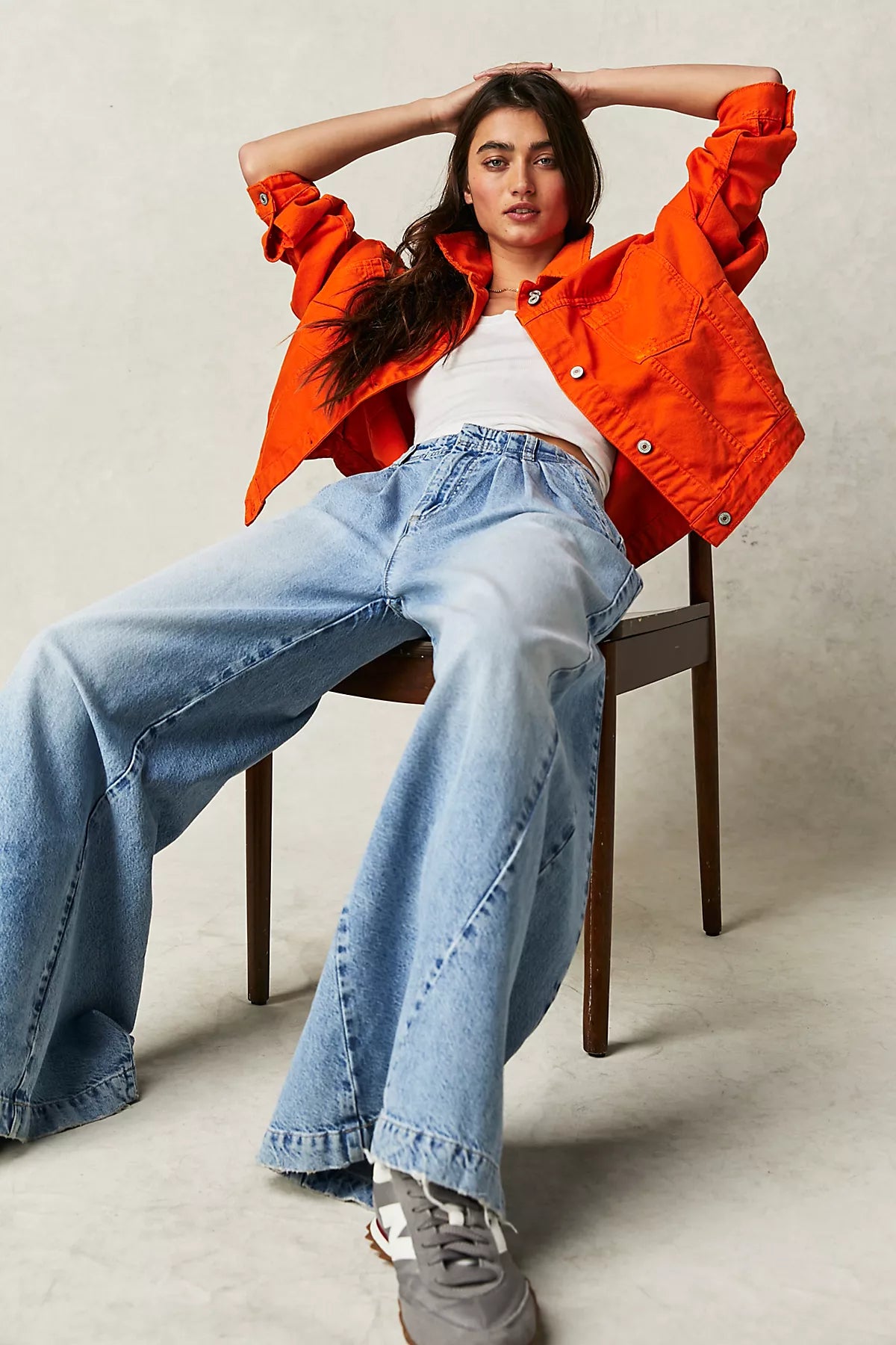We The Free Opal Swing Denim Jacket