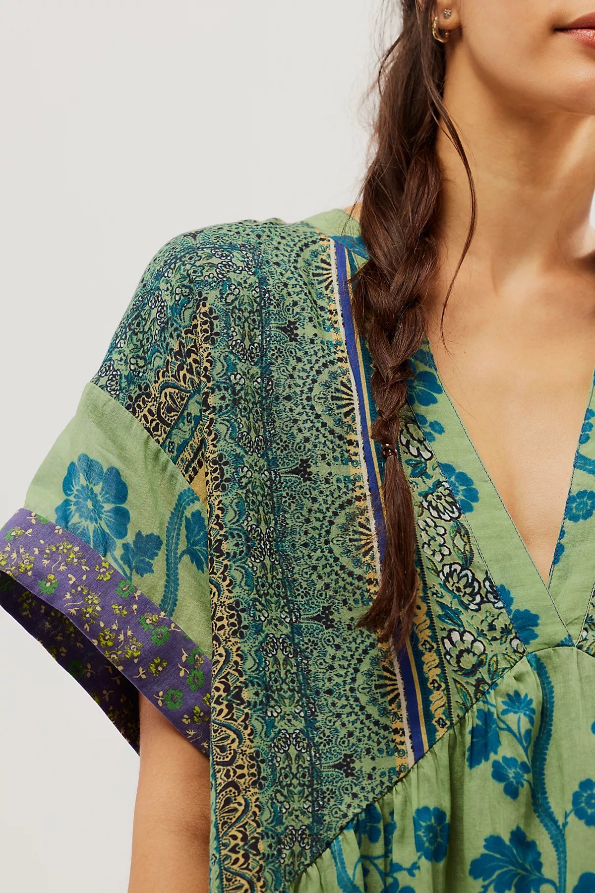 Agnes Printed Mini Dress