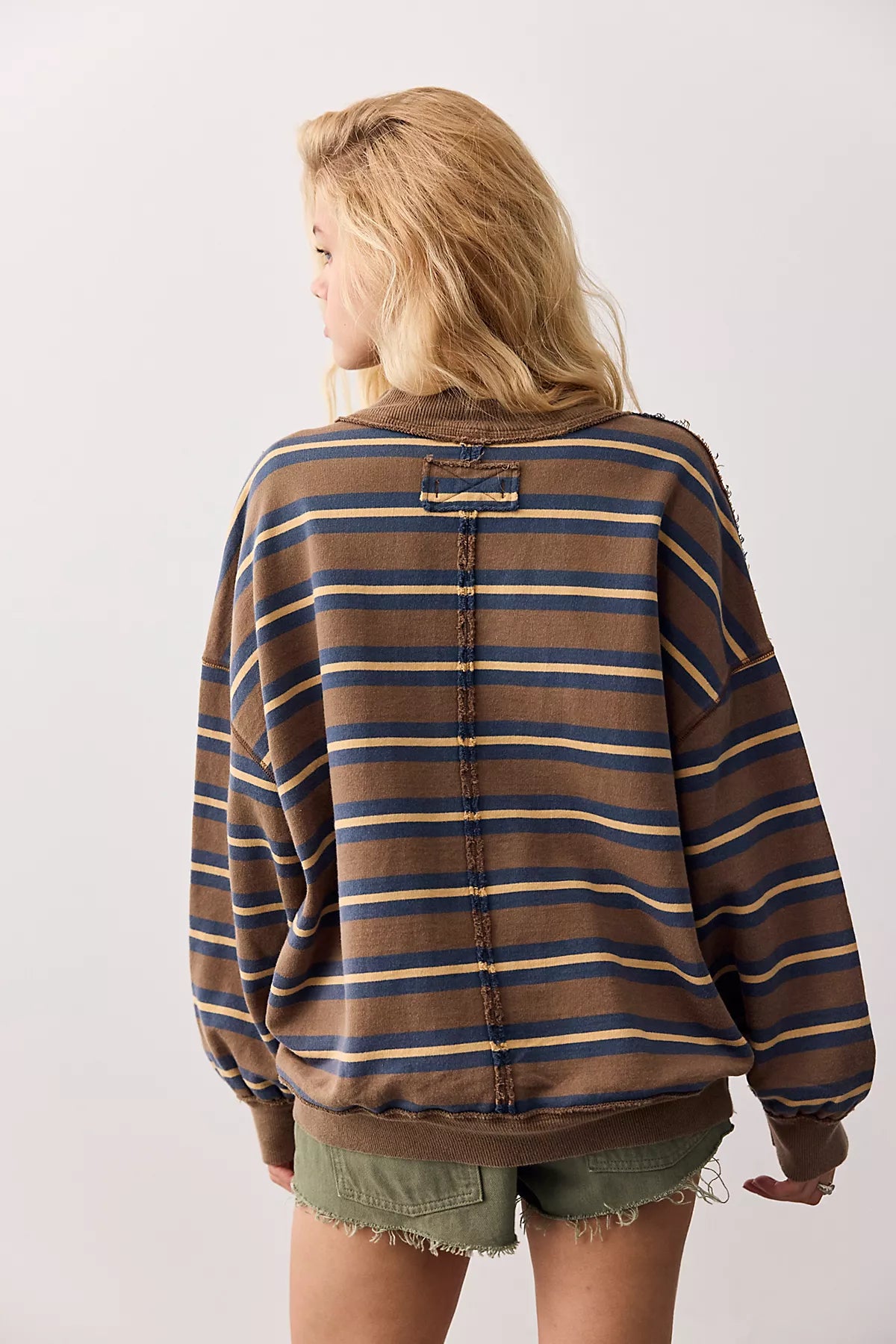 Palm Springs Striped Pullover