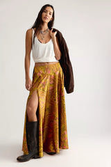 Chilco Printed Maxi Skirt