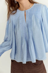 Thousand Pintucks Blouse