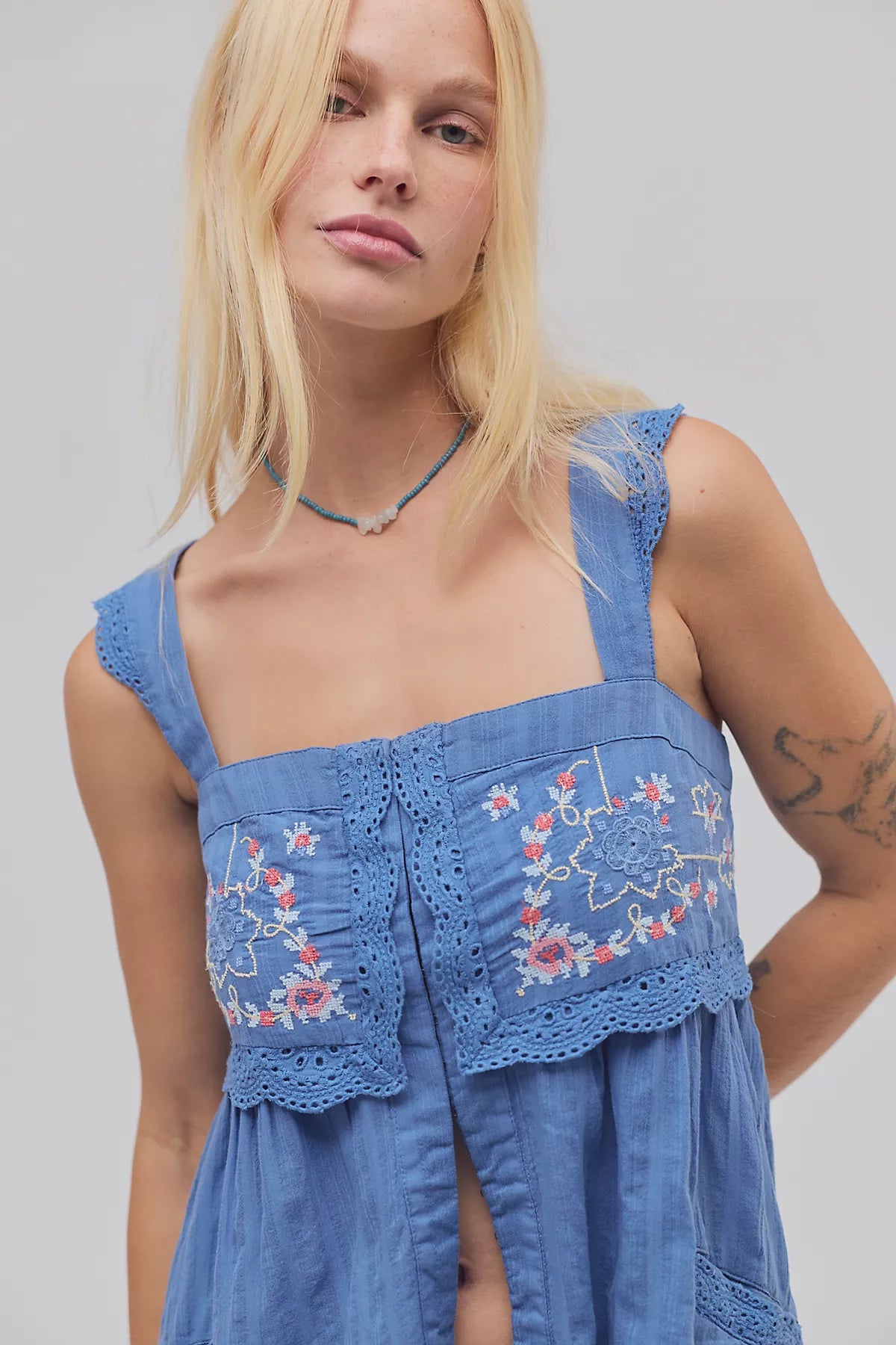 Farrah Embroidered Tunic