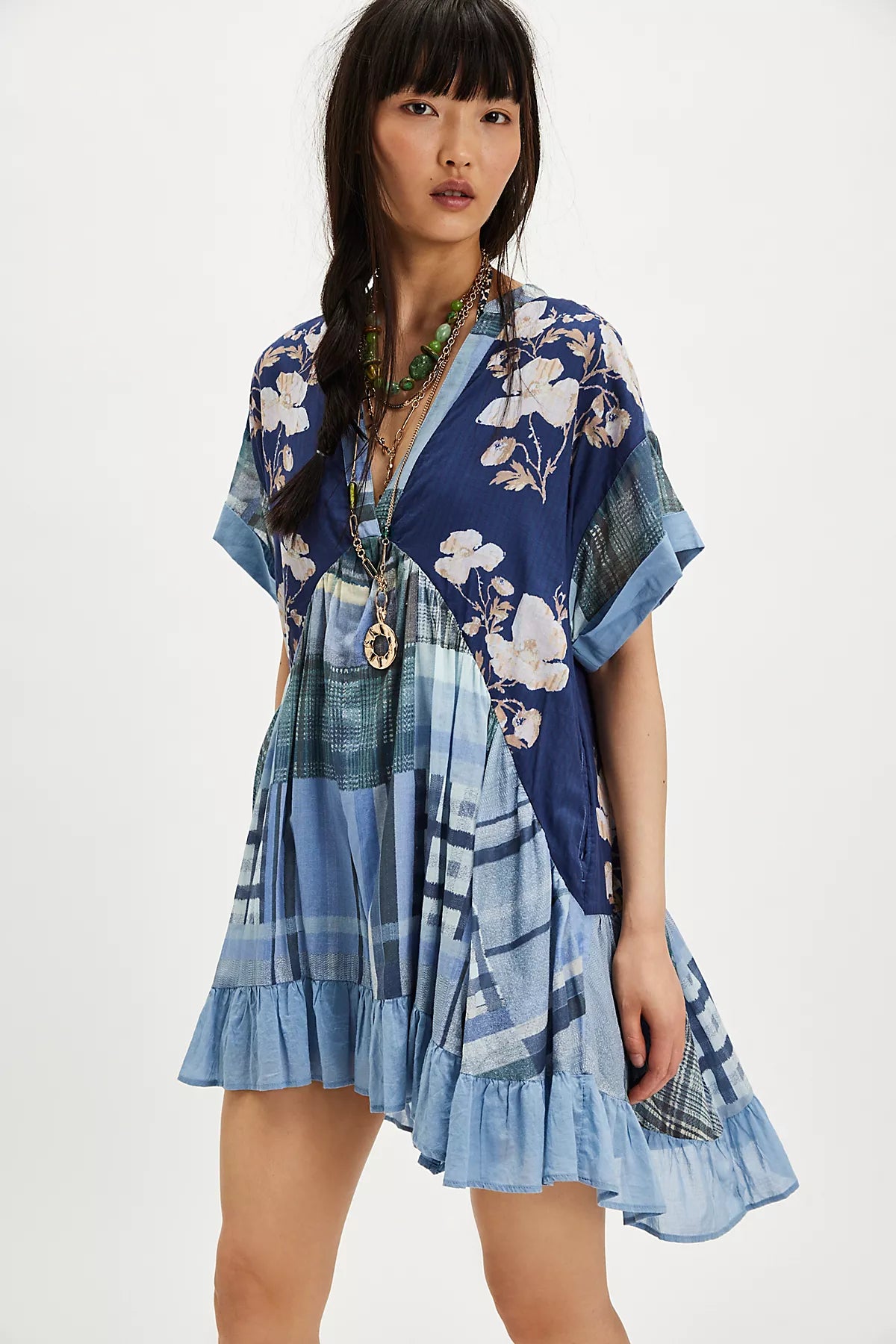 Agnes Printed Mini Dress