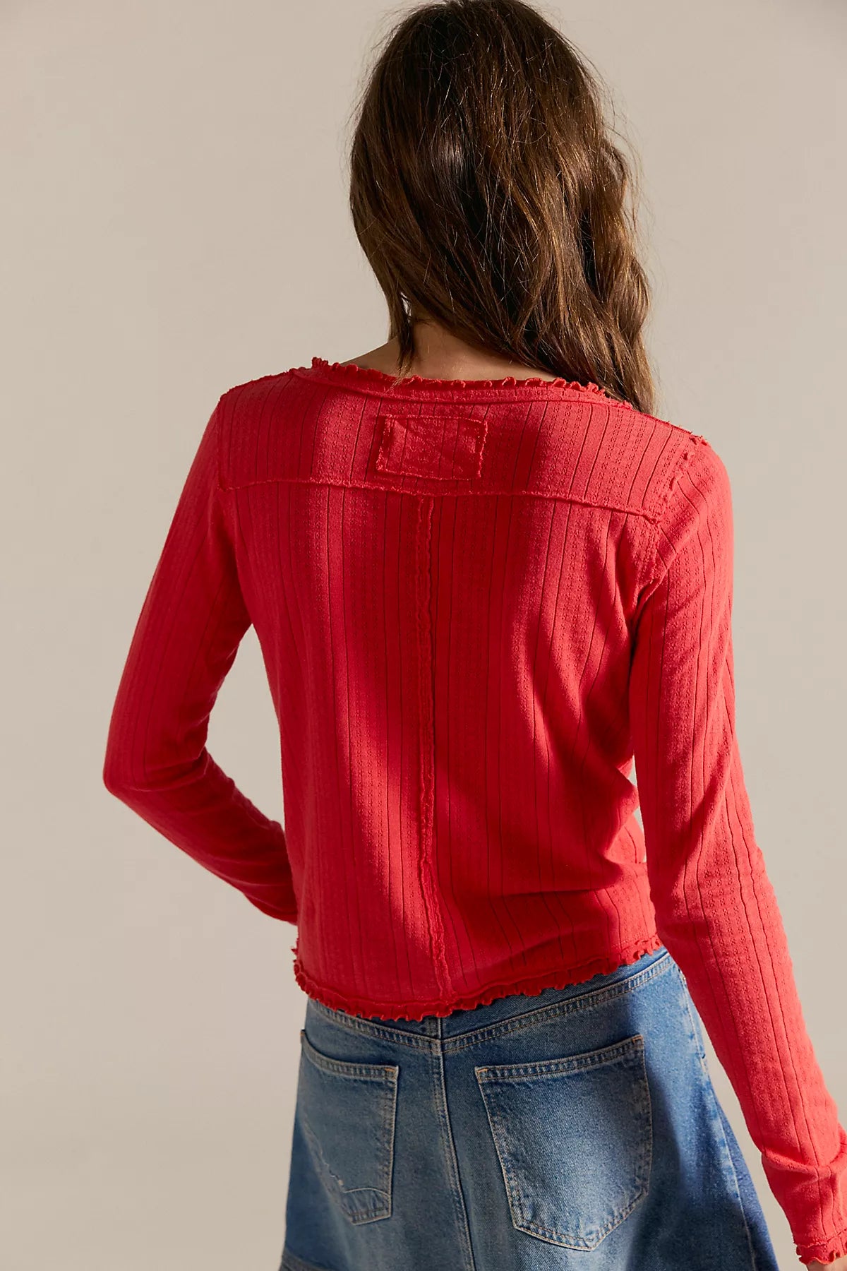 We The Free Penny Pointelle Cardi