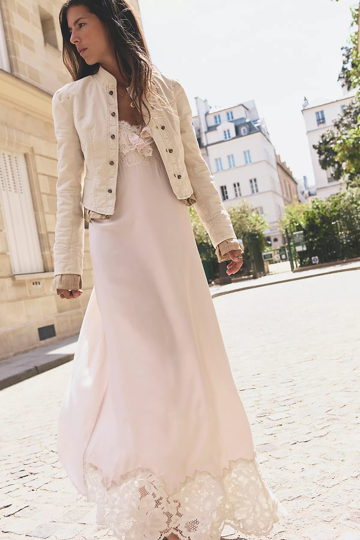 Cloud Nine Ruffle Band Jacket