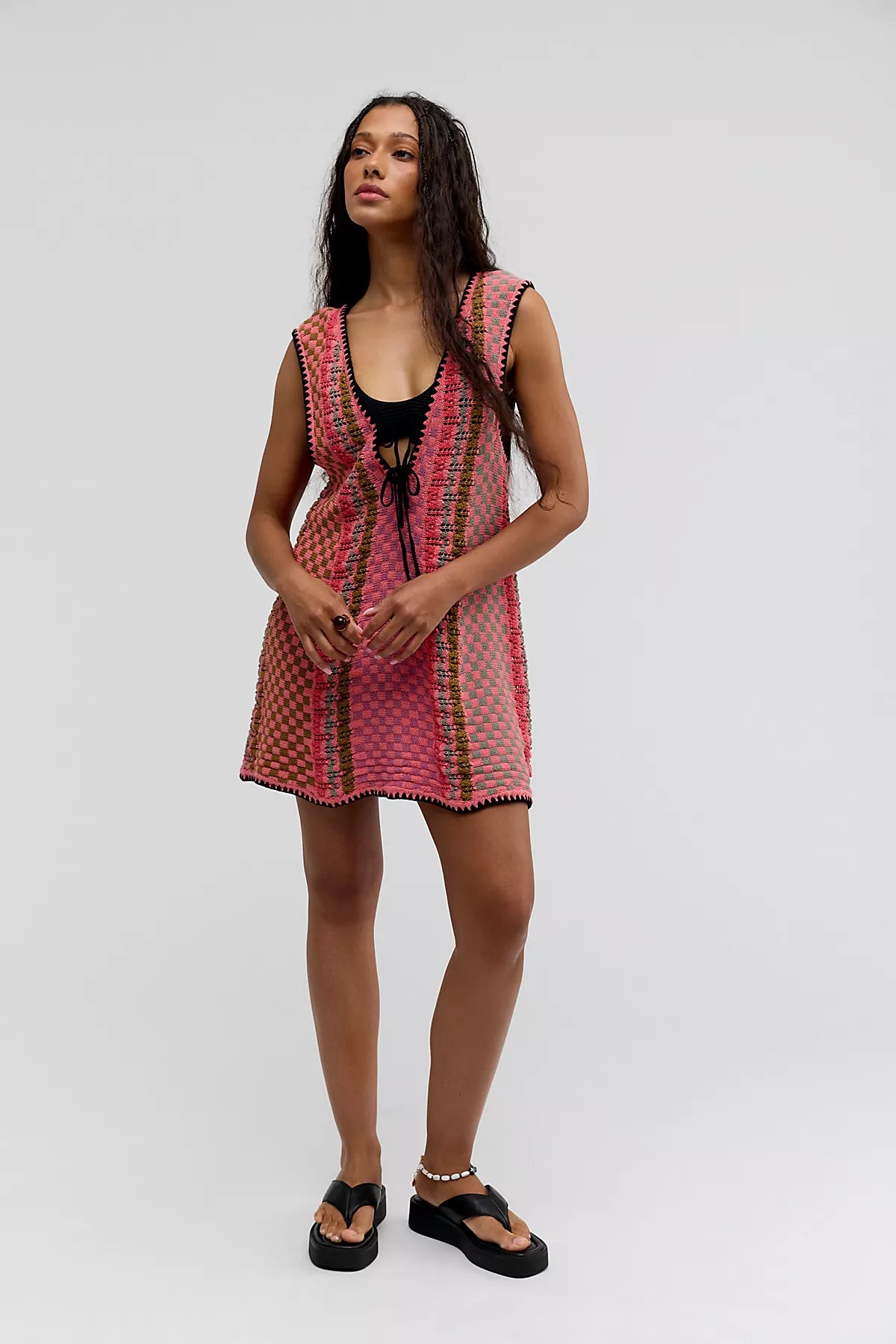Amalfi Twist Mini Dress