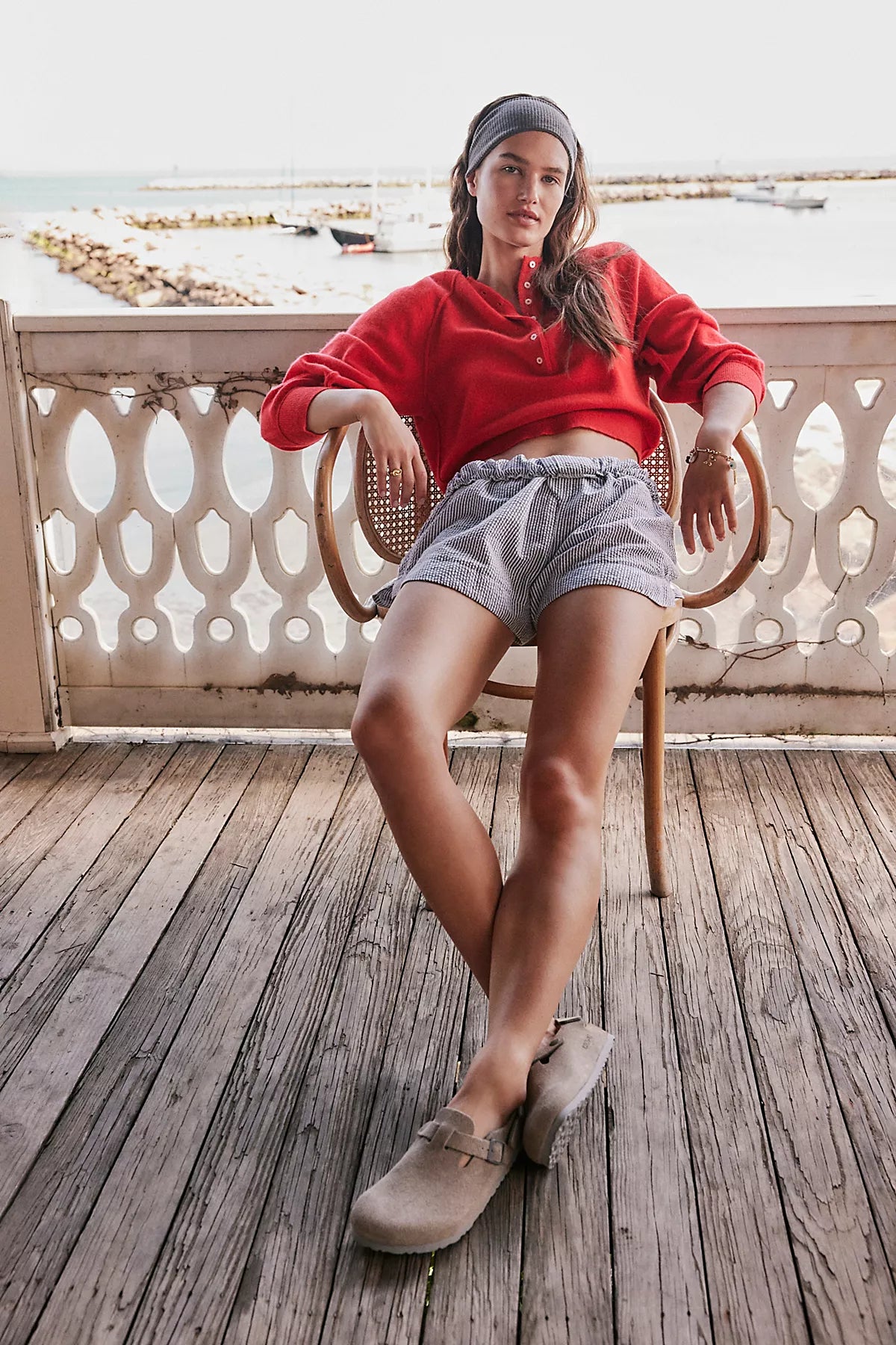 Porta Cashmere Henley Sweater