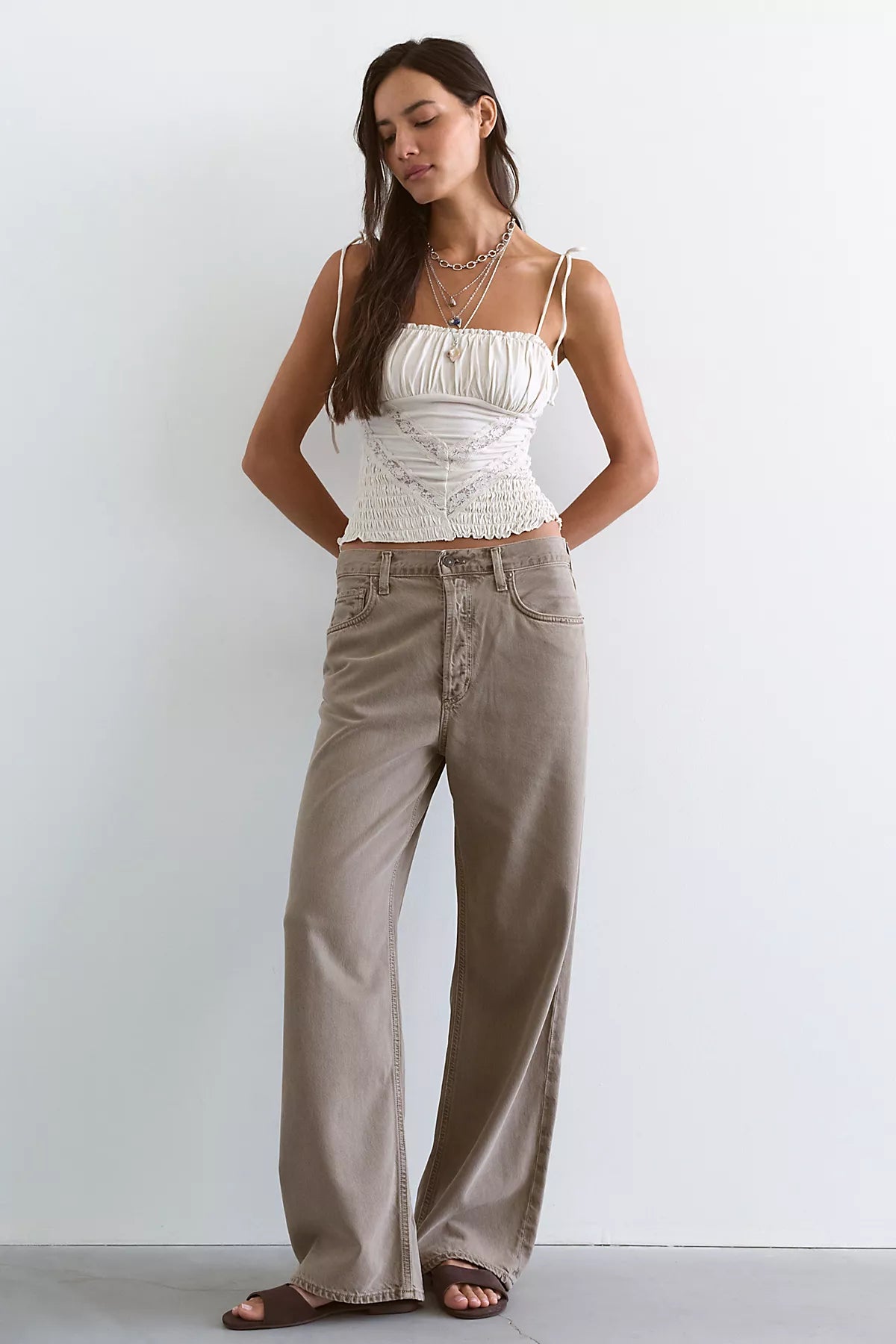 AGOLDE Low-Rise Baggy Jeans