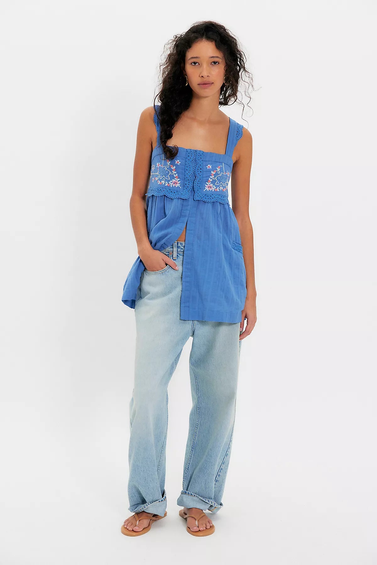 Farrah Embroidered Tunic