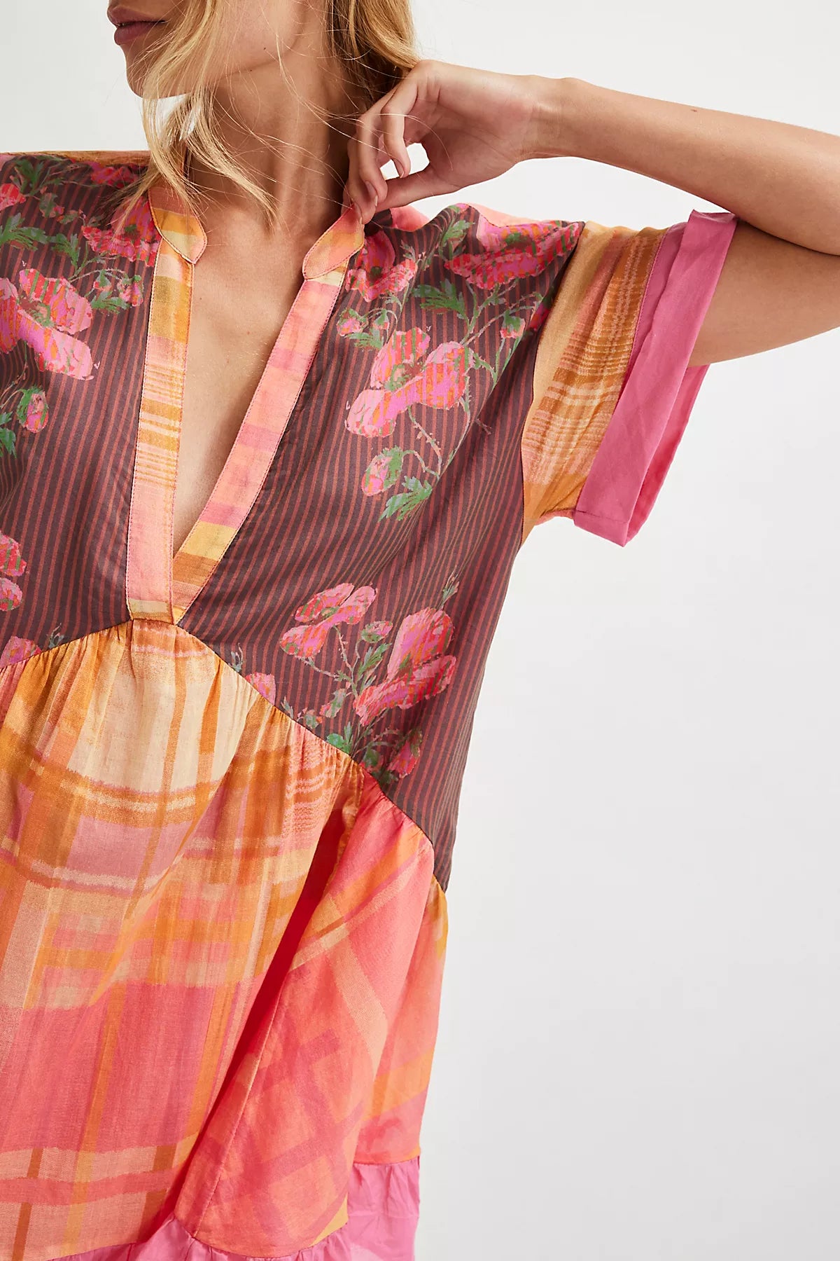Agnes Printed Mini Dress