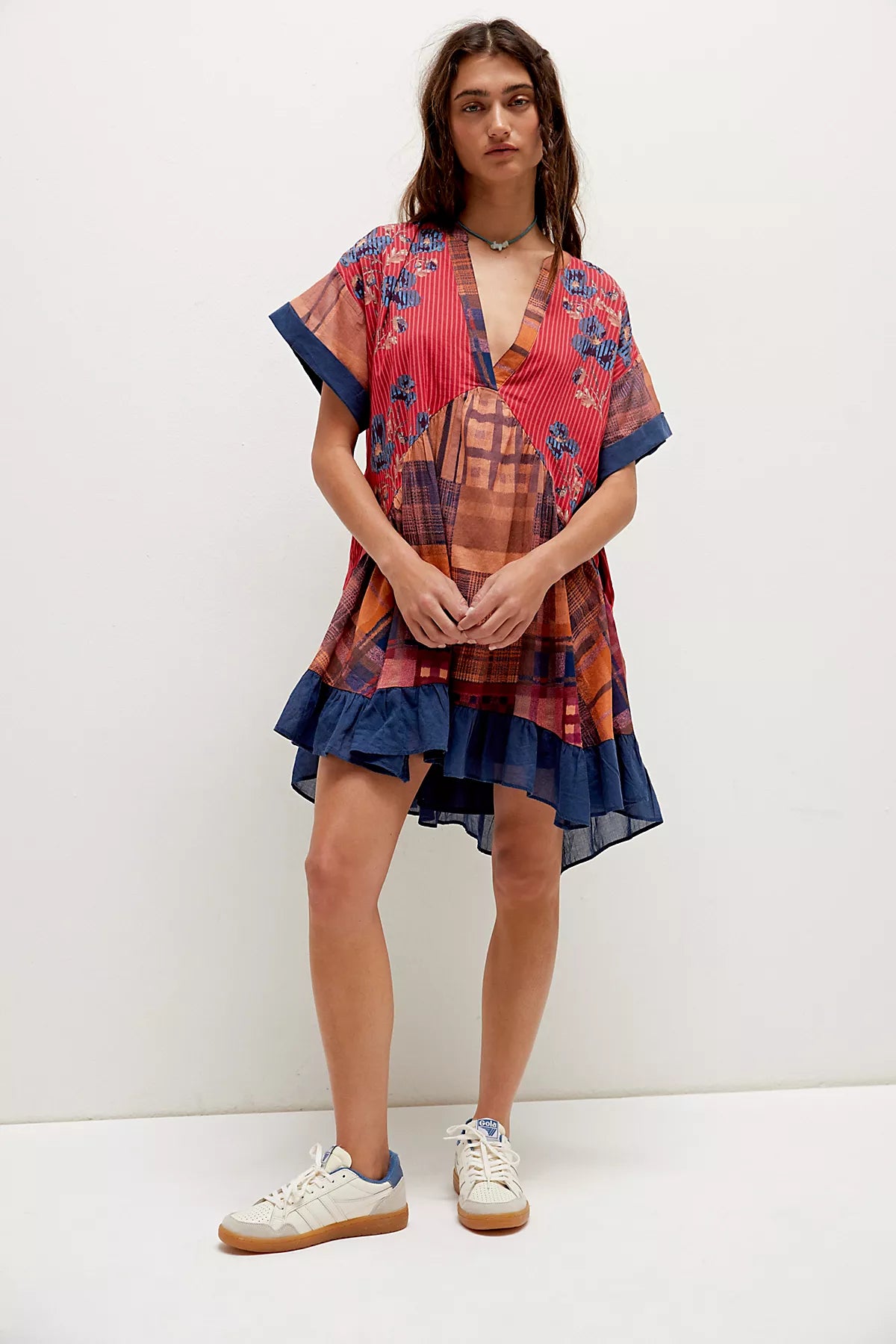Agnes Printed Mini Dress