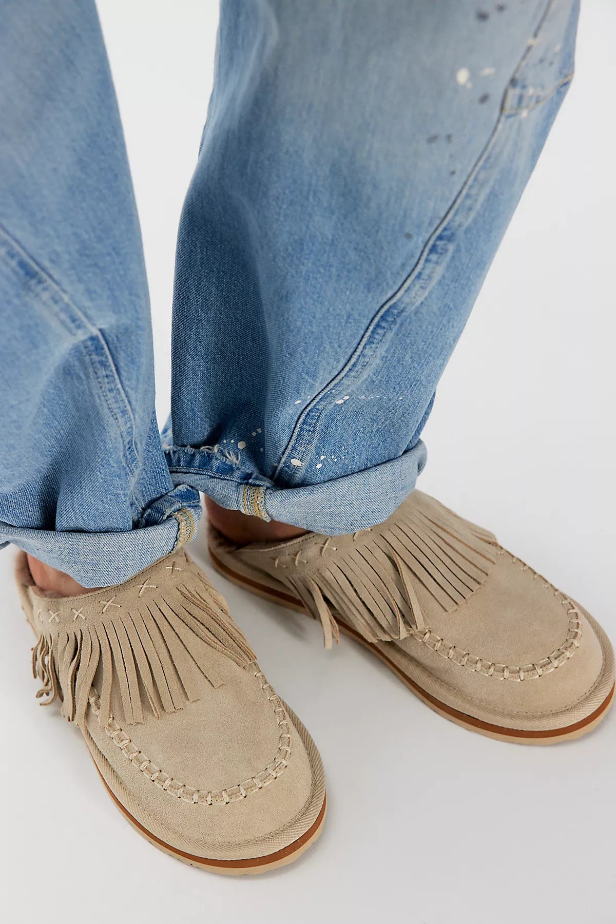 Fallon Fringe Mules