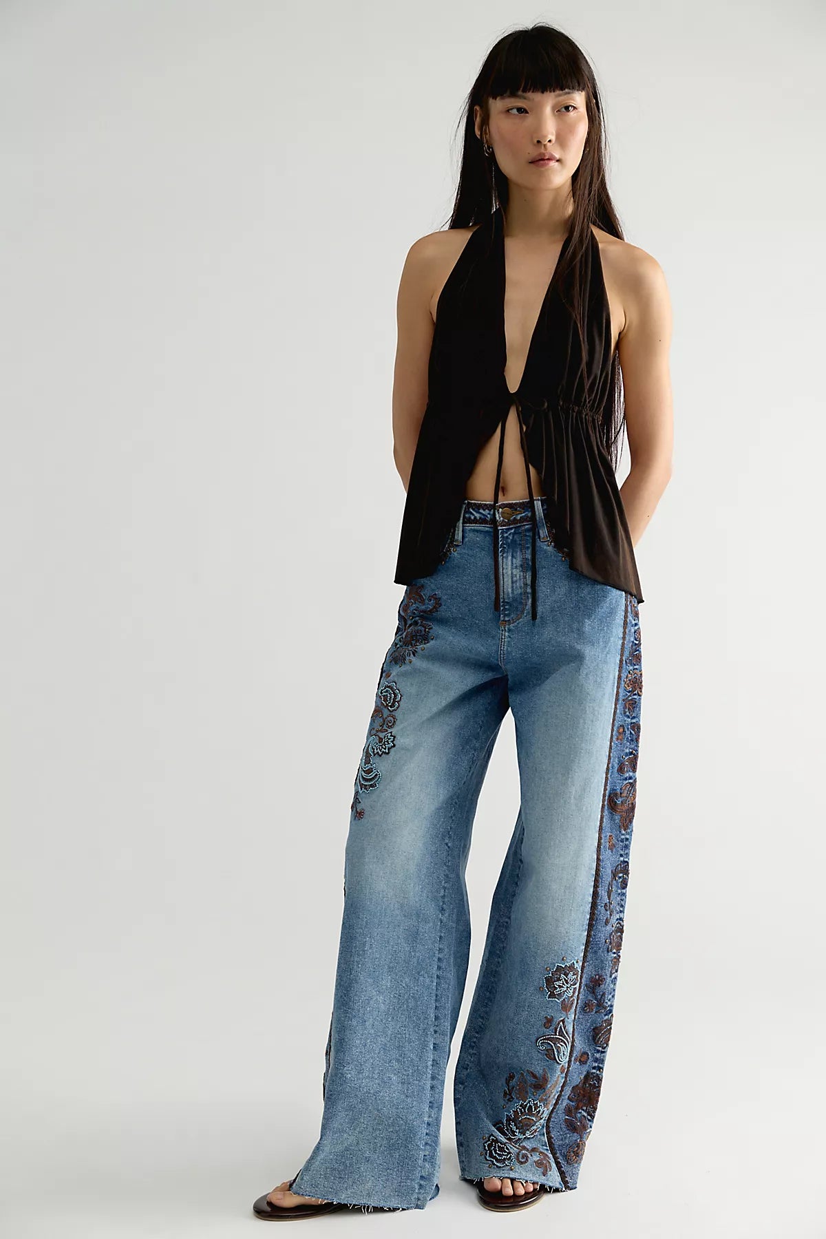 Driftwood Molly Wide-Leg Jeans
